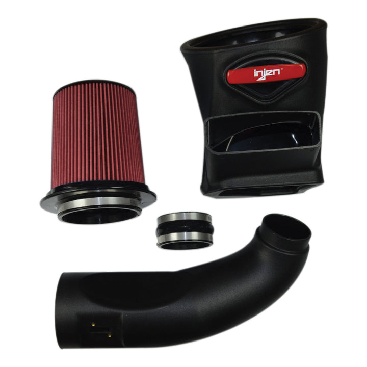 Injen 17-19 Chevy Silverado 2500/3500 Duramax L5P 6.6L Evolution Cold Air Intake (Oiled Filter) - Bull Strap