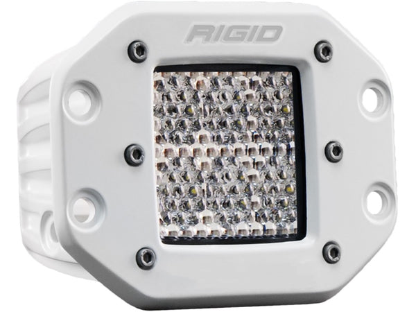 Rigid Industries Marine - Flush Mount - Dually - 60 Deg. Lens - Single - Bull Strap