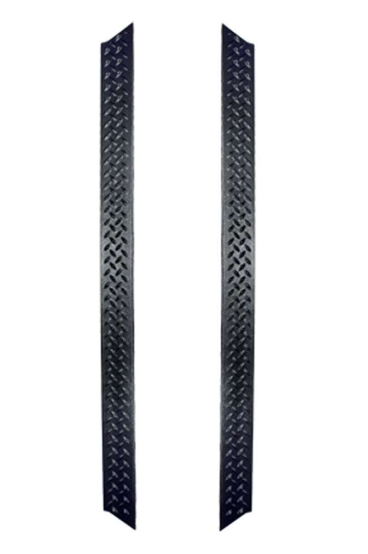 Rugged Ridge Rocker Side Panels Body Armor 97-06 Jeep Wrangler TJ - Bull Strap