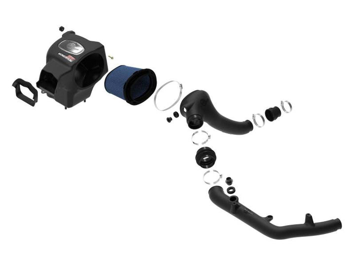 aFe Momentum GT Pro 5R Cold Air Intake System 2021 Ford Bronco V6 2.7 (TT) - Bull Strap