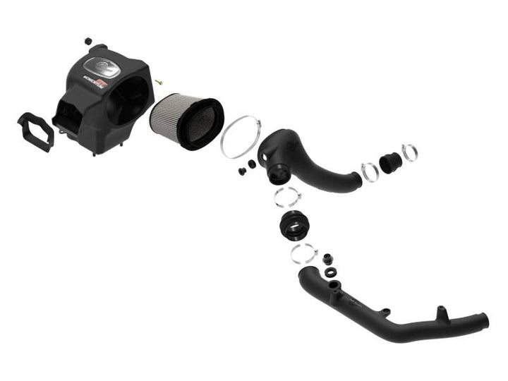 aFe Momentum GT Cold Air Intake System w/ Pro DRY S Filter Ford Bronco 2021 V6-2.7L (tt) - Bull Strap