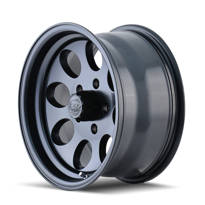 ION Type 171 17x9 / 5x127 BP / -12mm Offset / 83.82mm Hub Matte Black Wheel - Bull Strap
