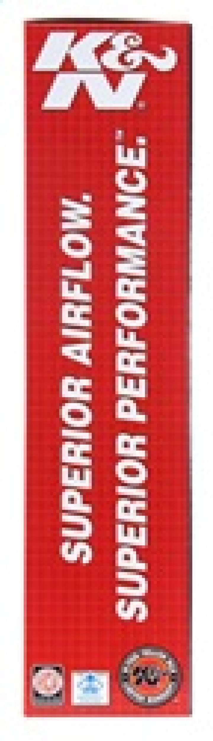 K&N Replacement Air Filter 09-13 Land Rover Range Rover / 10-13 LR4 / 10-13 Discovery - Bull Strap