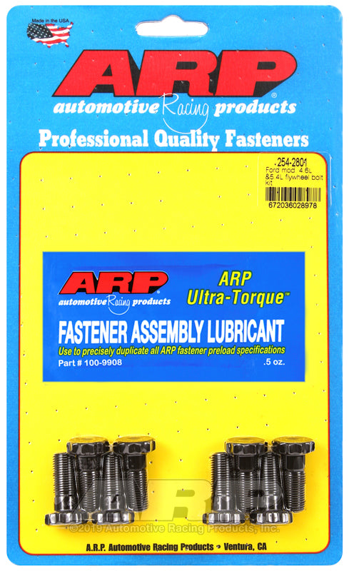 ARP Ford 4.6/5.4L Modular V8 M10x1.0 Thread Size Flywheel Bolt Kit - Bull Strap