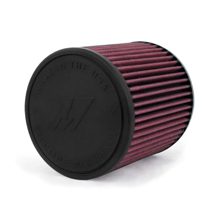 Mishimoto Performance Air Filter - 3in Inlet / 6in Length - Bull Strap
