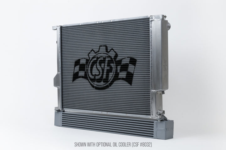CSF BMW S54 Swap Into E36 / E46 Chassis High Performance Radiator - Bull Strap