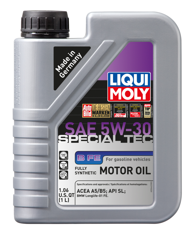 LIQUI MOLY 1L Special Tec B FE Motor Oil SAE 5W30 - Bull Strap
