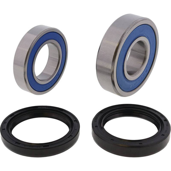 All Balls Racing 14-23 Honda TRX420 FA Solid Axle Wheel Bearing Kit Rear - Bull Strap