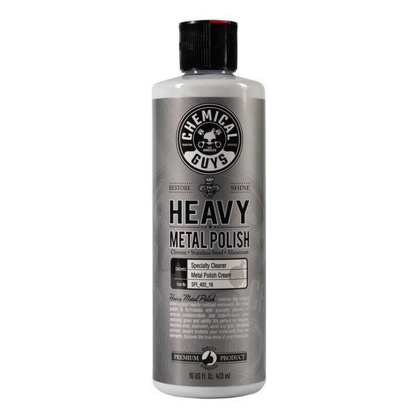 Chemical Guys Heavy Metal Polish - 16oz - Bull Strap
