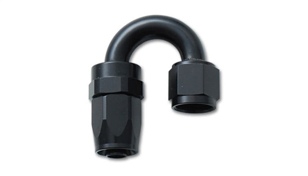 Vibrant -10AN 180 Degree Elbow Hose End Fitting - Bull Strap