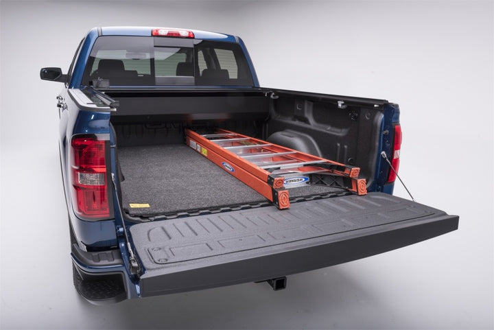BedRug 2019+ GM Silverado/Sierra 1500 5ft 8in Bed Mat (Use w/Spray-In & Non-Lined Bed) - Bull Strap