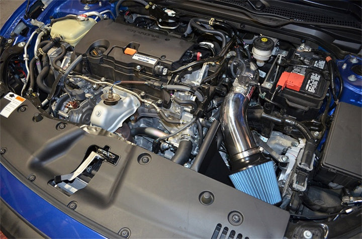Injen 2016+ Honda Civic 2.0L 4 Cyl. Black Cold Air Intake - Bull Strap
