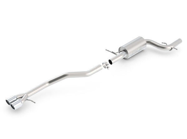 Borla 12 Volkswagen Jetta GLI Sedan 2.0L 4cyl SS Catback Exhaust - Bull Strap