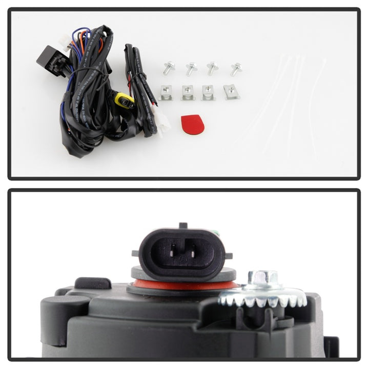 Spyder 19-20 Dodge Ram 1500 OEM Style Fog Lights w/Universal Switch- Clear (FL-DR19-C) - Bull Strap