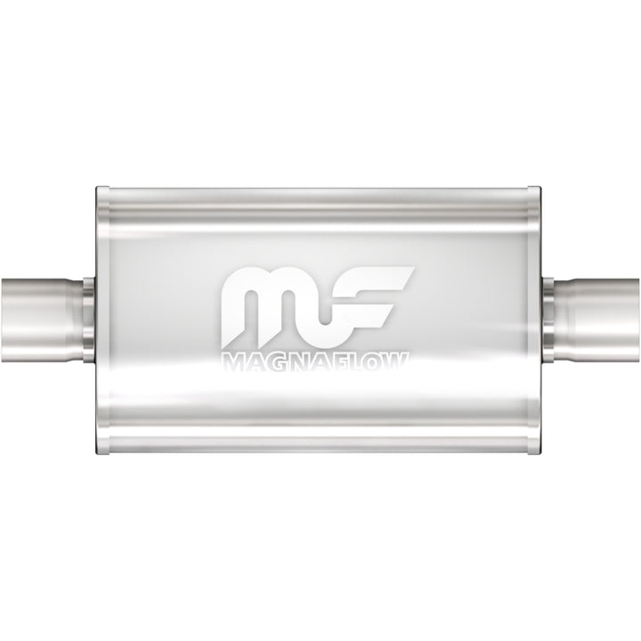 MagnaFlow Muffler Mag SS 14X5X8 2.5X2.5 C/C - Bull Strap