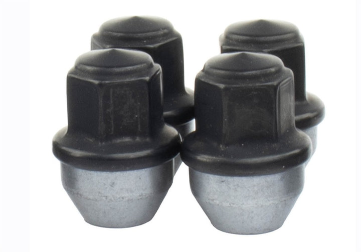 Ford Racing M14 x 1.5 Black Lug Nut - Set of 24 - Bull Strap