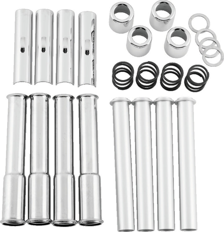 Twin Power L79-84 Shovelhead Push Rod Tube Kit - Bull Strap