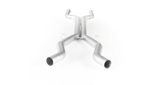 Remus 2018+ BMW M5 F90 / F93 M8 GC 4.4L V8 (S63B44B) Non-Resonated Front Section Pipe - Bull Strap