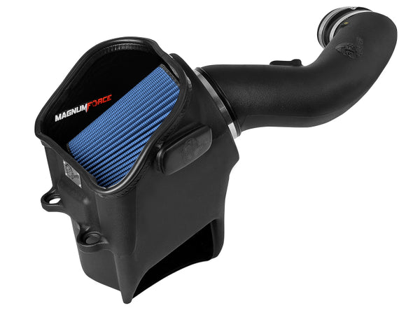 aFe Magnum FORCE Stage-2 Pro 5R Cold Air Intake System 17-18 Ford Diesel Trucks V8-6.7L (td) - Bull Strap