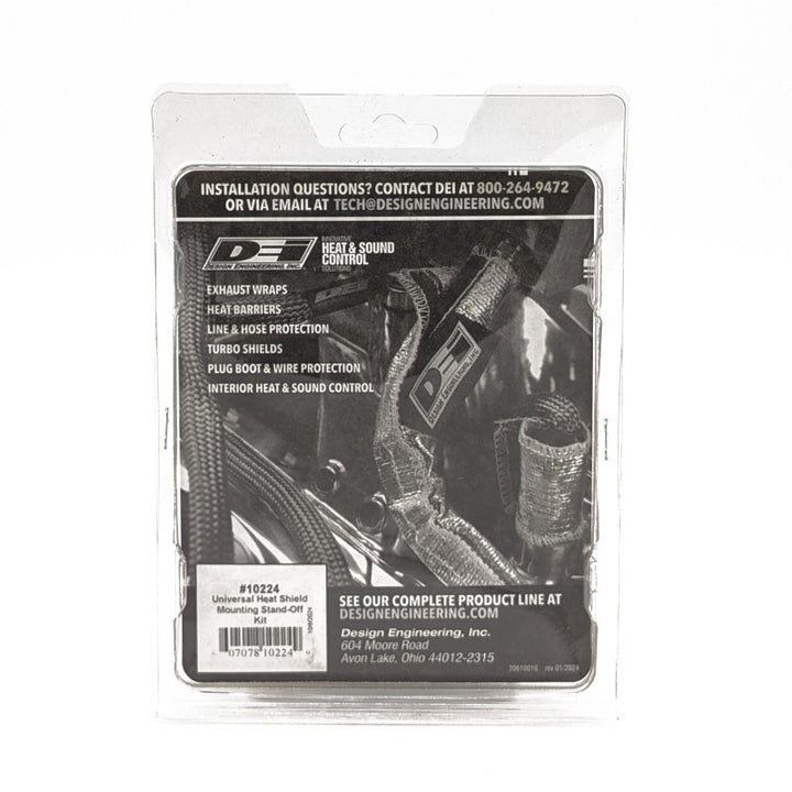 DEI Universal Heat Shield Stand-Off Mounting Kit - Bull Strap