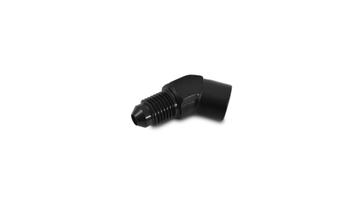 Vibrant -4AN to 1/8in NPT 45 Degree Adapter Fitting - Bull Strap