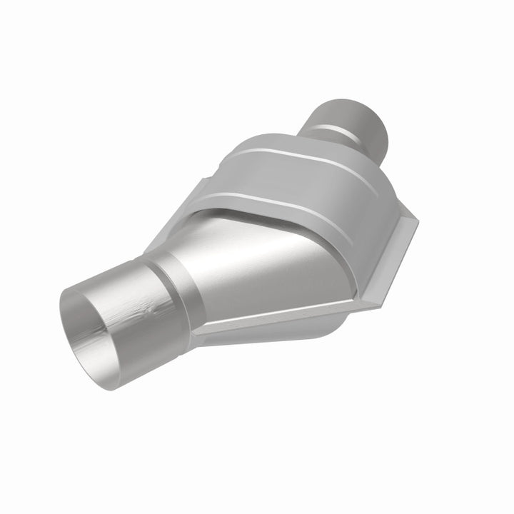 MagnaFlow Conv Universal 2.25 Angled Inlet OEM - Bull Strap