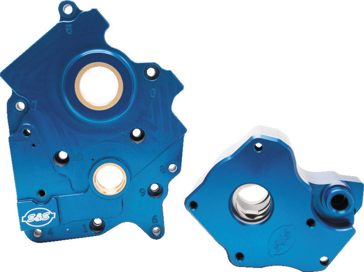 S&S Cycle 2017+ M8 Oil Cooled Models Oil Pump & Cam Plate Kit - Bull Strap