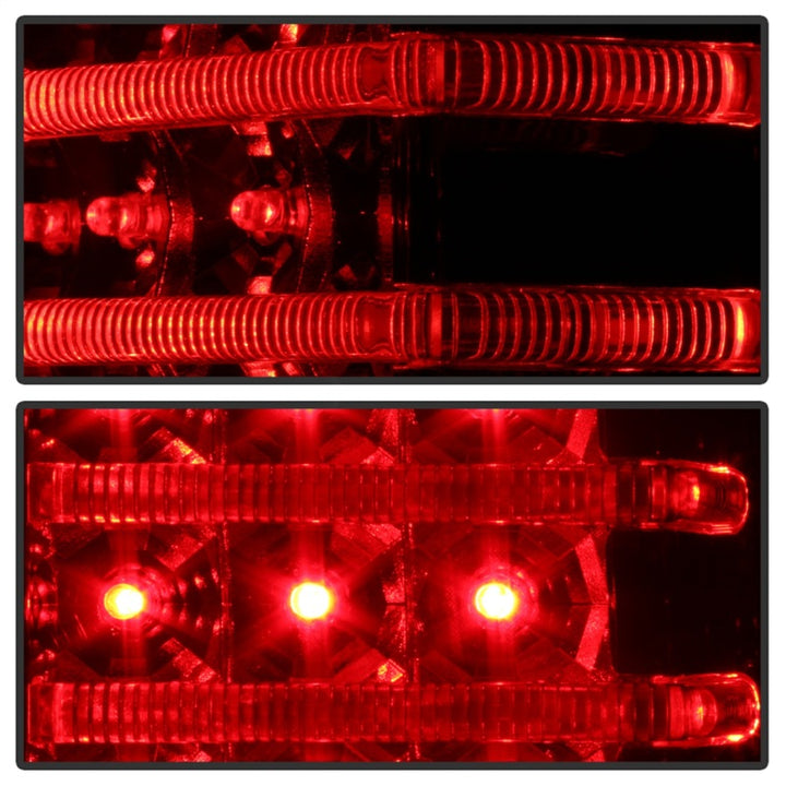 xTune Hummer H3 06-09 ( Non H3T ) LED Tail Lights Smoke ALT-ON-HH306-LED-SM - Bull Strap