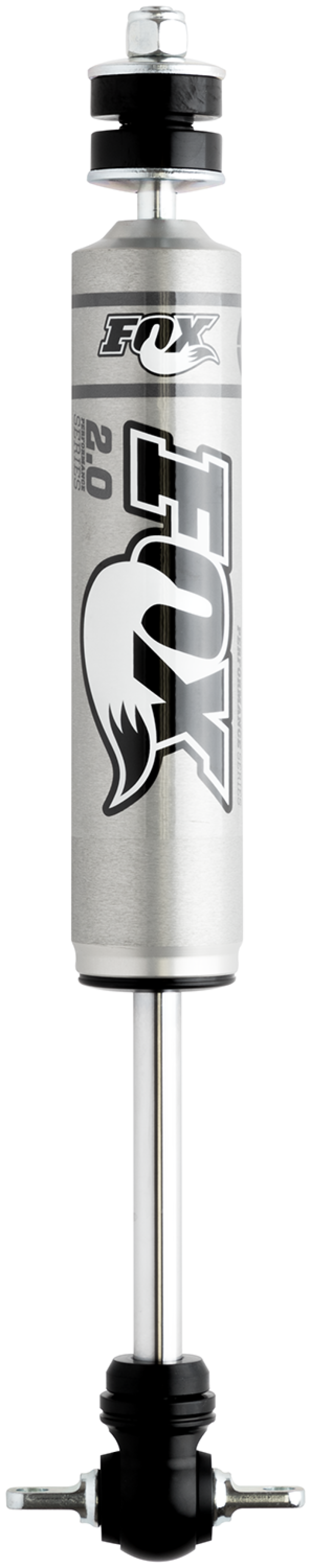 Fox 09+ Dodge 1500 2WD 2.0 Performance Series 5.1in. Smooth Body IFP Front Shock / 0-2in Lift - Bull Strap