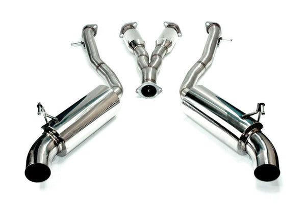 ISR Performance ST Series Exhaust - 03-07 Nissan 350Z - Bull Strap