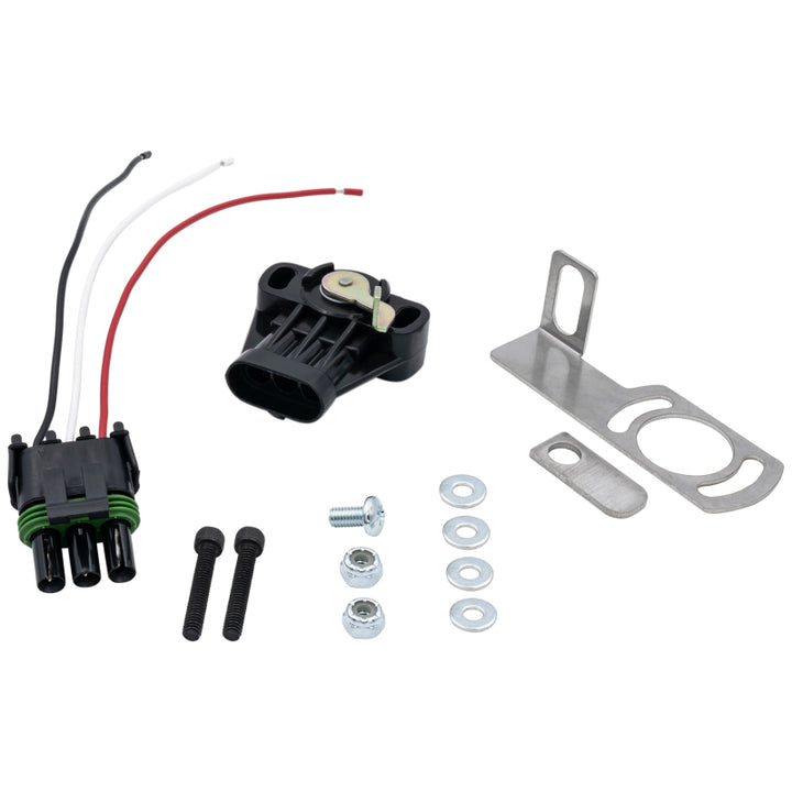 Innovate Standard Holley Style 4-Barrel Carburetor Throttle Position Sensor (0-5V) - Bull Strap
