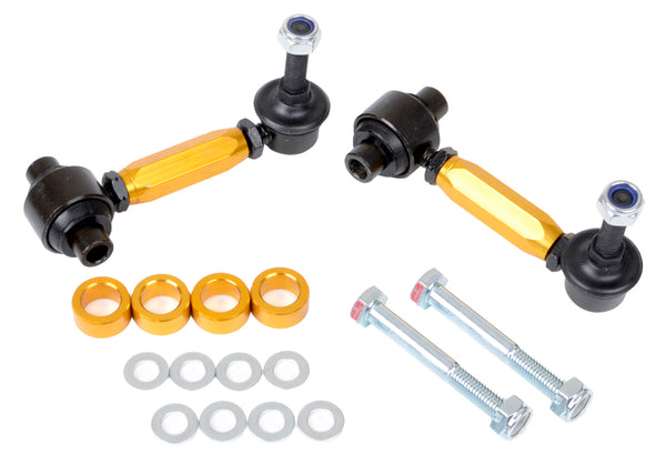 Whiteline 08-13 Subaru Forester SH Rear Sway Bar Link Assembly - Pair - Bull Strap