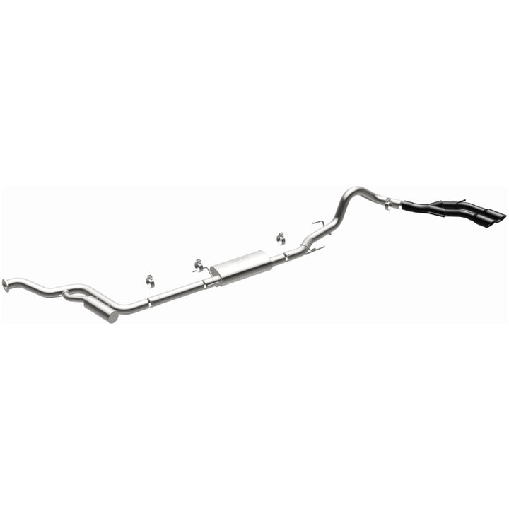 Magnaflow 2024 Toyota Tacoma Speq Series Cat-back Exhaust System (Black Tips) - Bull Strap