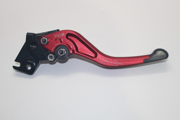 CRG 99-20 Yamaha R6/ R1S RC2 Clutch Lever -Short Red - Bull Strap