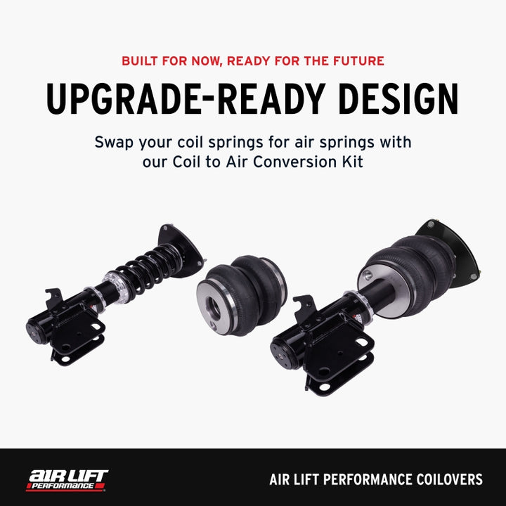 Air Lift Performance 15-20 Audi A3 / 15-24 VW GTI Coilover Kit - Bull Strap