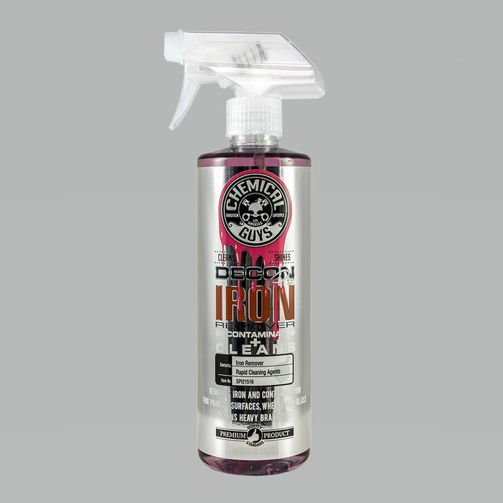 Chemical Guys DeCon Pro Iron Remover & Wheel Cleaner - 16oz - Bull Strap