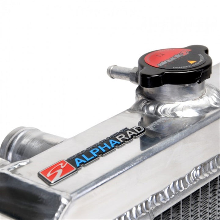Skunk2 Alpha Series 94-01 Acura Integra Radiator (Full Size) (Dual Core) (Manual Trans.) - Bull Strap