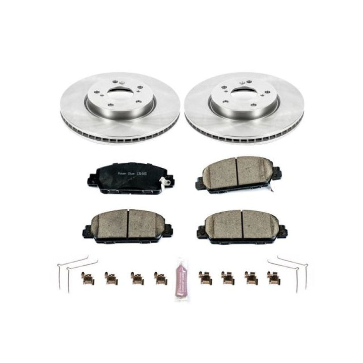 Power Stop 13-19 Honda Accord Front Autospecialty Brake Kit - Bull Strap