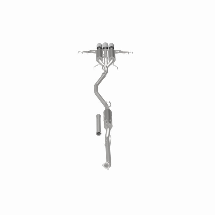 MagnaFlow 2023+ Honda Civic Type R SPEQ Series Cat-Back Perf Exhaust System w/ CF Tips - Bull Strap