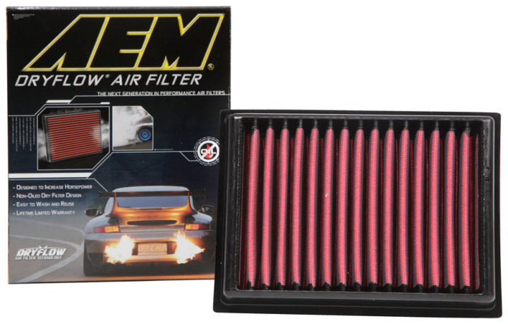 AEM 13-20 Nissan Sentra 1.8L DryFlow Air Filter - Bull Strap