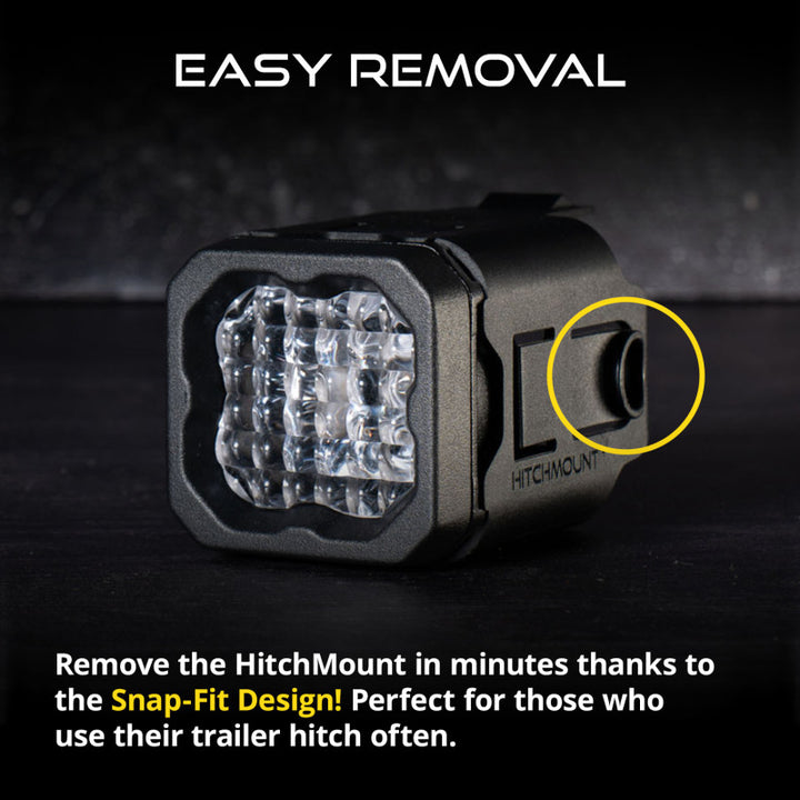 Diode Dynamics 21-23 F-150 Hitch Mount LED Pod Reverse Kit C1R - Bull Strap