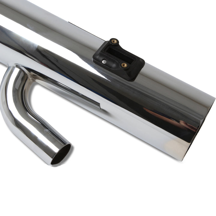 BBK 11-14 Mustang 5.0 GT Boss 302 Cold Air Intake Kit - Chrome Finish - Bull Strap
