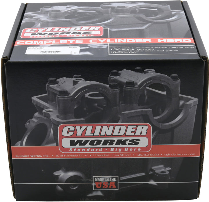 Cylinder Works 04-05 Kawasaki KX 250 F 250cc Cylinder Head Kit - Bull Strap