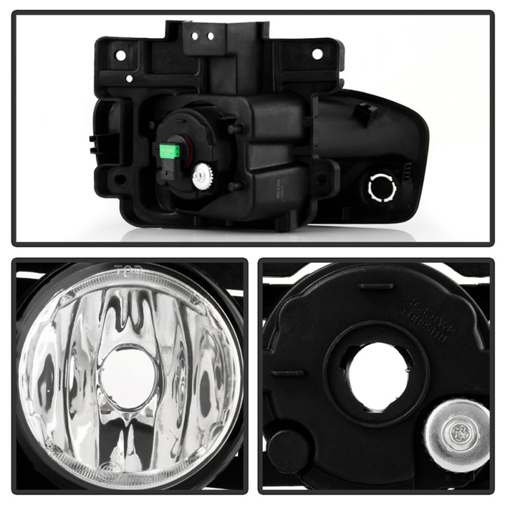 Spyder 19-22 Dodge Ram 2500/3500 Halogen Only OEM Style Fog Lights w/Universal Switch - Bull Strap