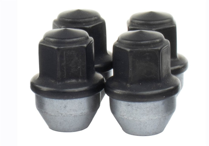 Ford Racing M14 x 1.5 Black Lug Nut - Set of 24 - Bull Strap