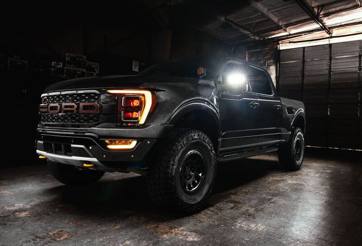 Oracle 21-25 Ford F150 LED Off-Road Side Mirror Ditch Lights - White LED - Bull Strap