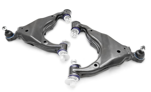 SuperPro 2010 Toyota FJ Cruiser Base Front Lower Camber/Caster Adjustable Control Arm Kit (w/o KDSS) - Bull Strap
