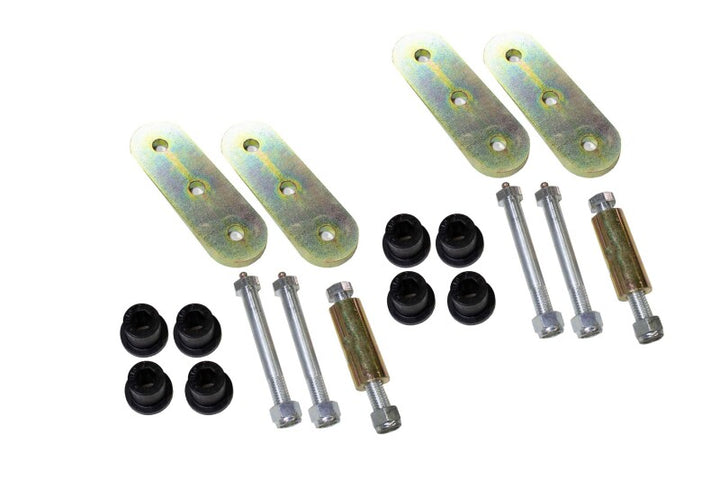 Fishbone Offroad 76-86 Jeep CJ-7 Front Greasable Shackles - Bull Strap