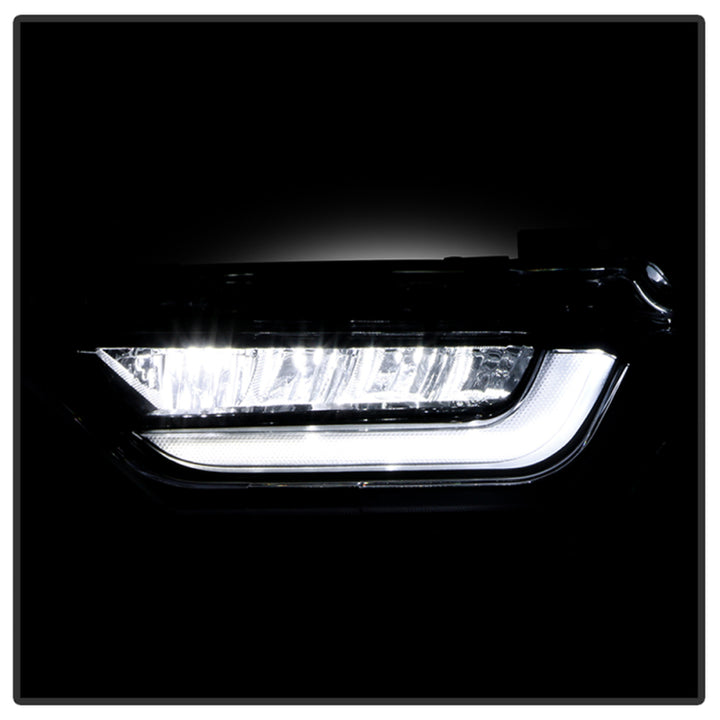 Spyder 21-23 Ford F150 OEM Style Full LED Fog Lights w/ Switch FL-FF1502021-LED-C - Bull Strap