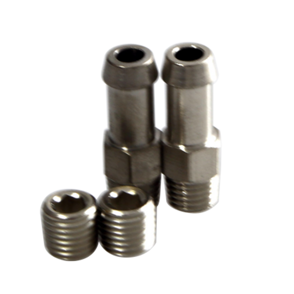 Turbosmart WG38/40/45 1/16NPT Hose Barb Fittings - Bull Strap